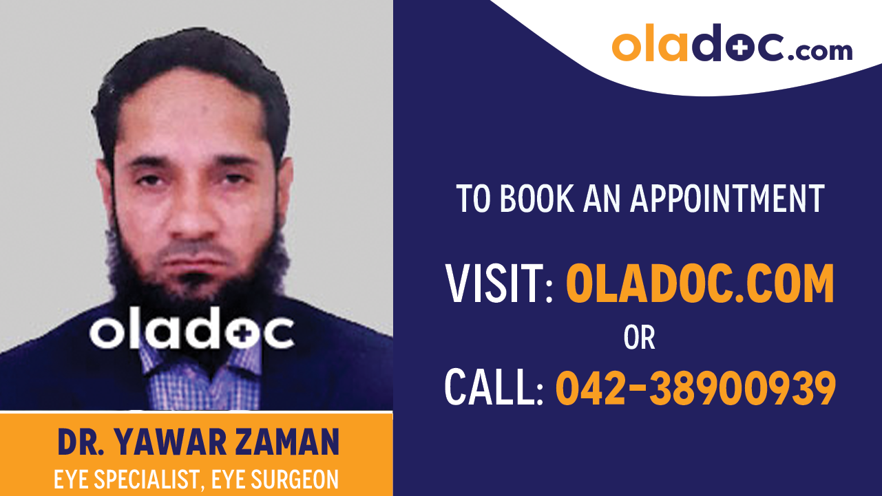 Book appointment with Dr. Yawar Zaman - best Eye Specialist Karachi